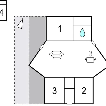 Four-bedroom In Sjallands Odde Yderby